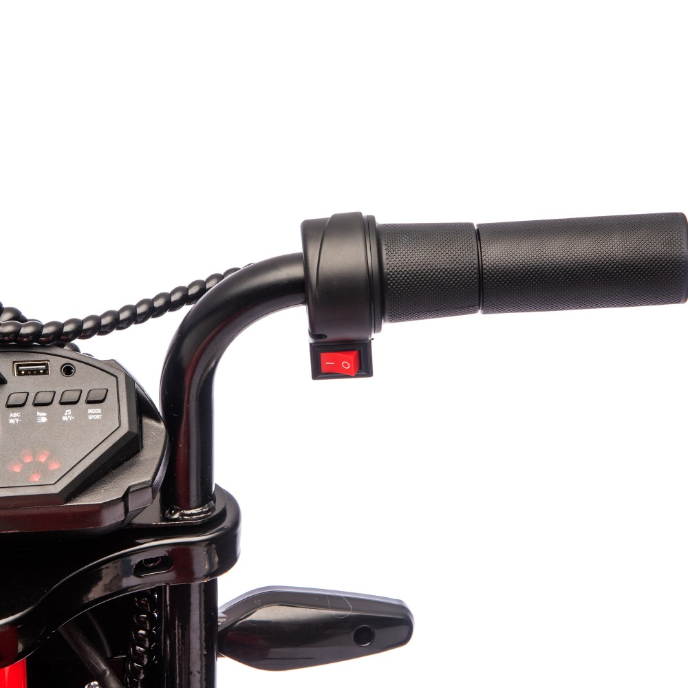24V300W Kids Ride On XL Electric Toy Muscle Motorcycle,High-Speed Hub Motor