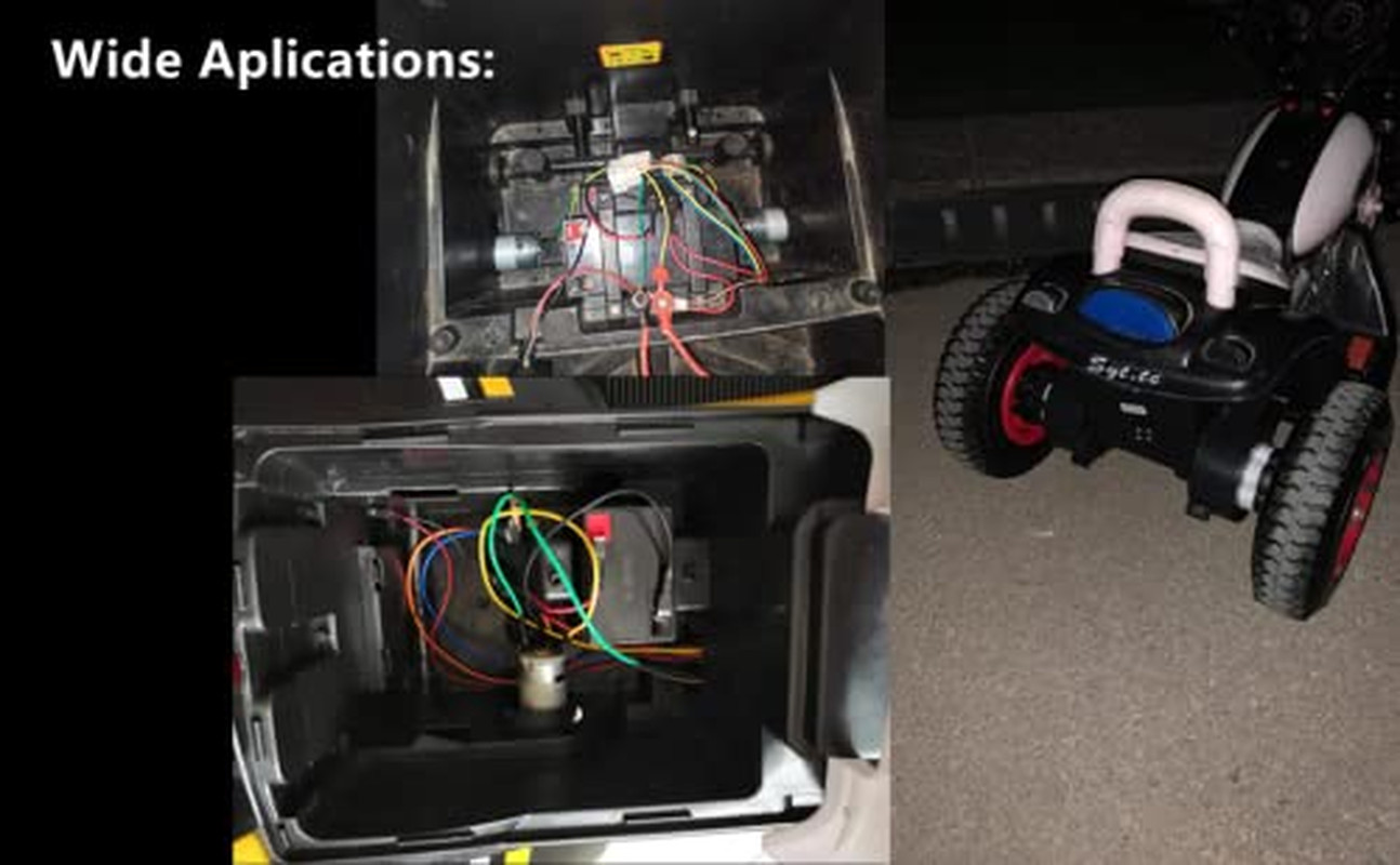 RS390 12000-20000RPM Electric Motor Drive Engine Ride for Kids 6V/12V Ride