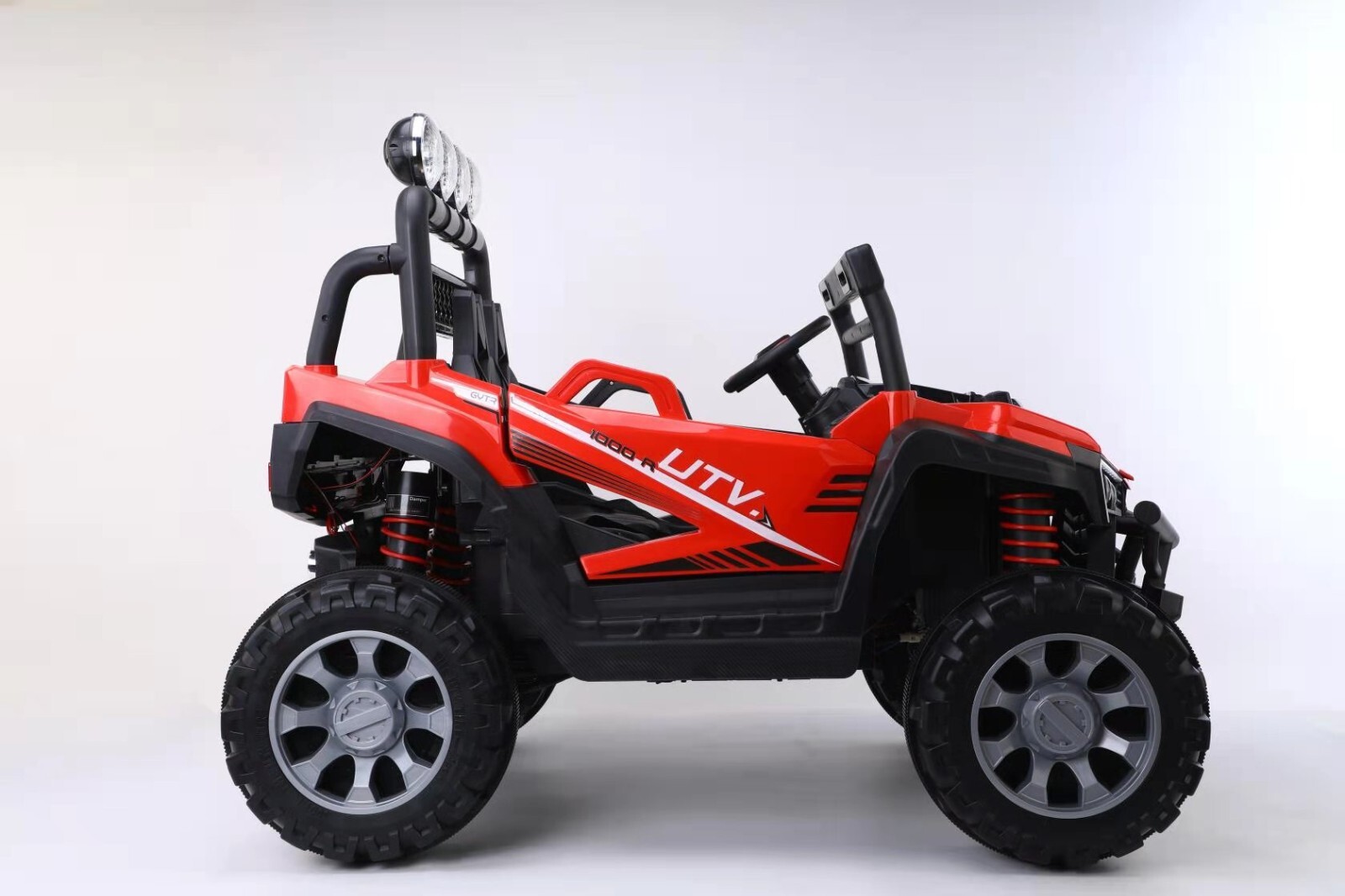 Vivicreate Kids ride on car 12v battery remote control iphone app LED lights