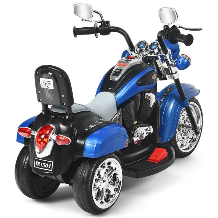 6V Toddler Electric Motorbike In/Outdoor Kids Ride On Toys W/ Horn & Headlights