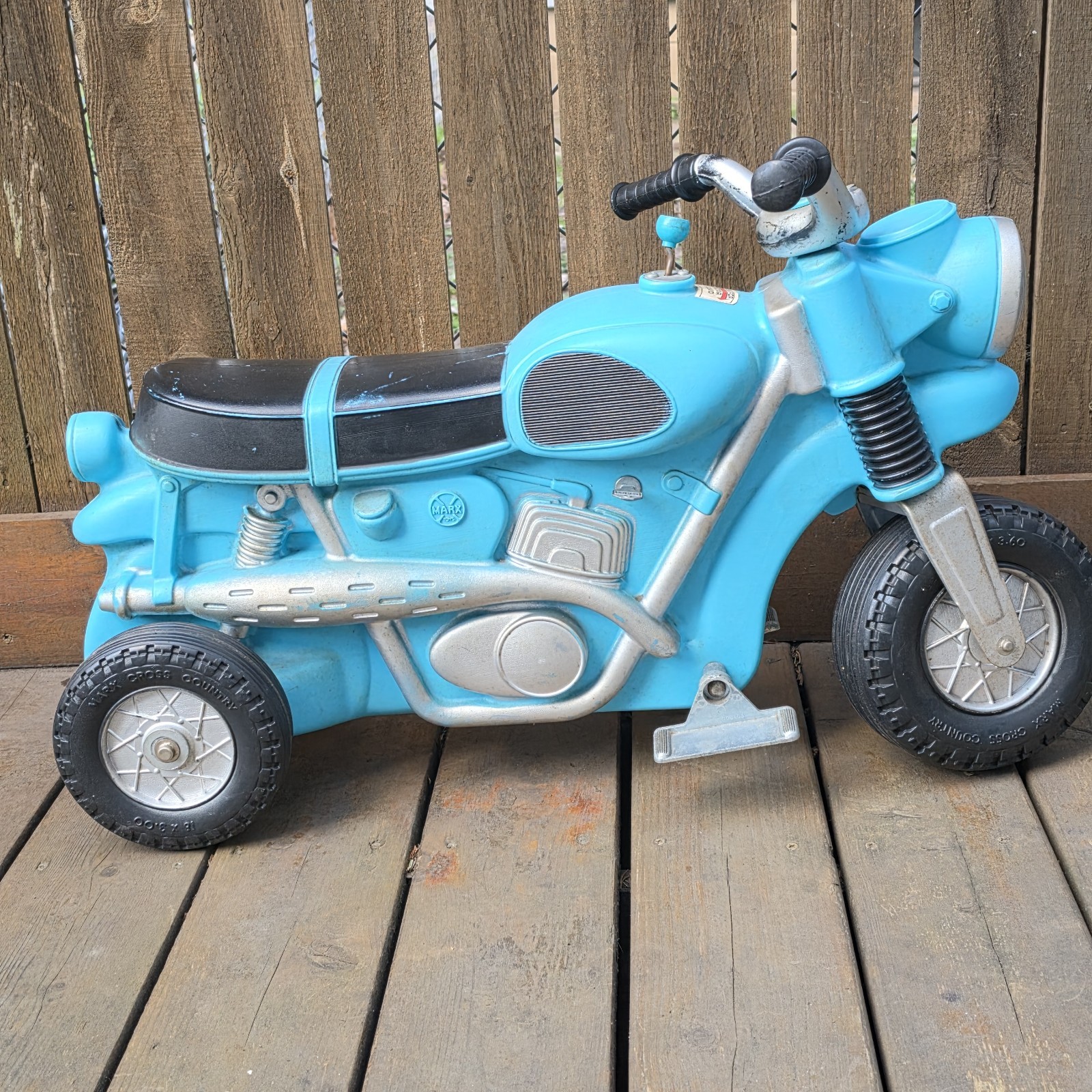 Marx Motor Sound Ride On Motorcycle 1970?