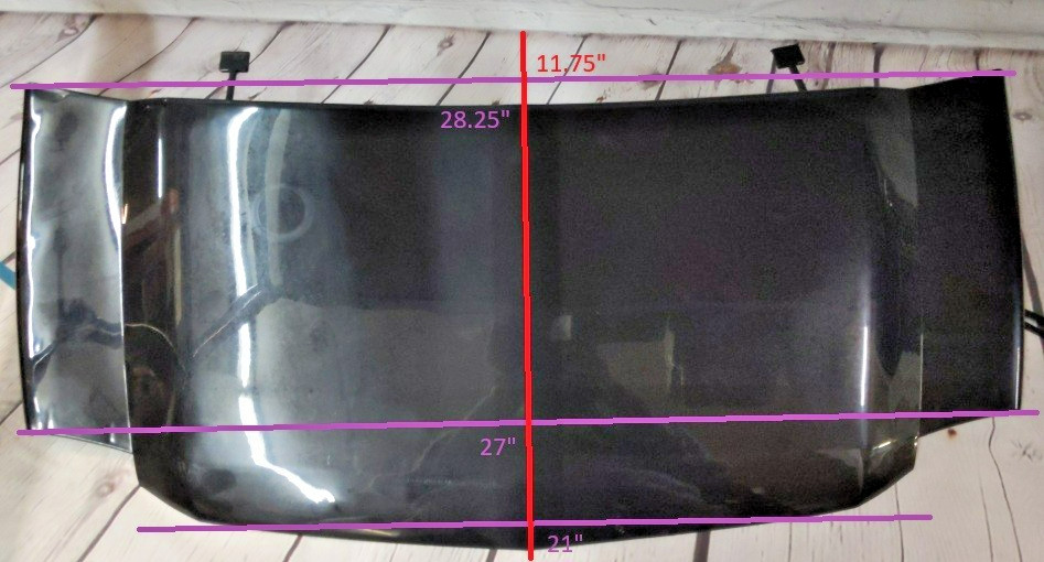 Genuine Power Wheels Escalade Hood Part #3900-1062 Purple