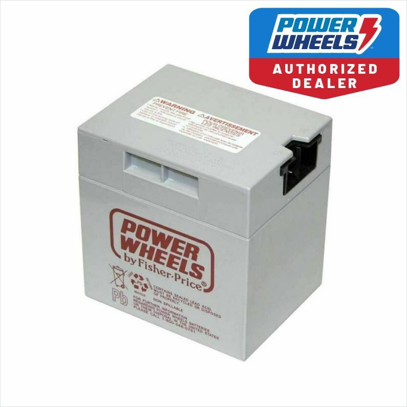 Power Wheels 12V Barbie Jammin Jeep Battery ONE YEAR WARRANTY Fisher Price