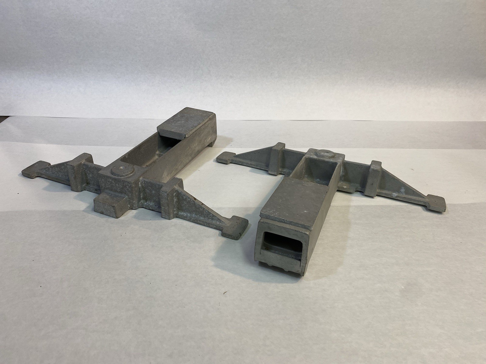 Live Steam NOS Mercer Freight Car Ends/Bolsters Compatible With Many Trucks.