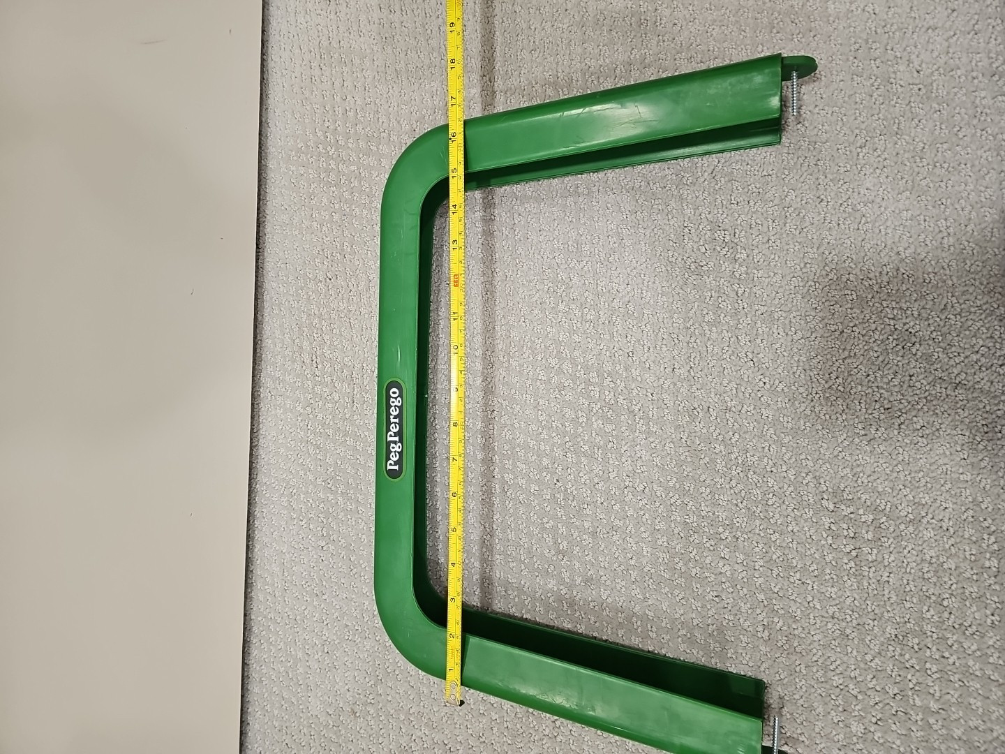 Peg Perego John Deere Tractor Plastic Roll Bar Above Seat Fenders Kids Children