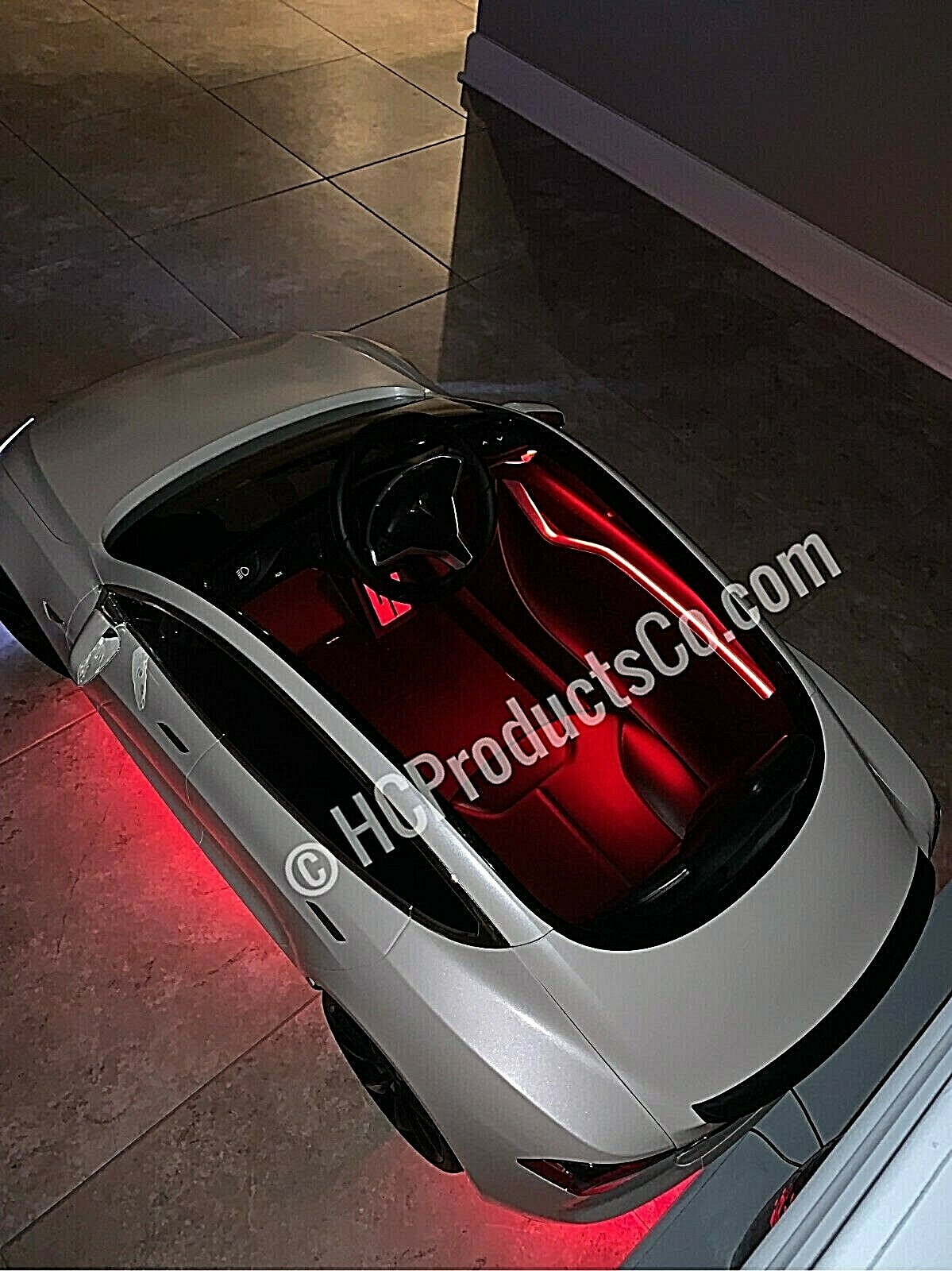 Bluetooth Controlled LED Light Kit for Kids Electric Cars 16 Million Colors