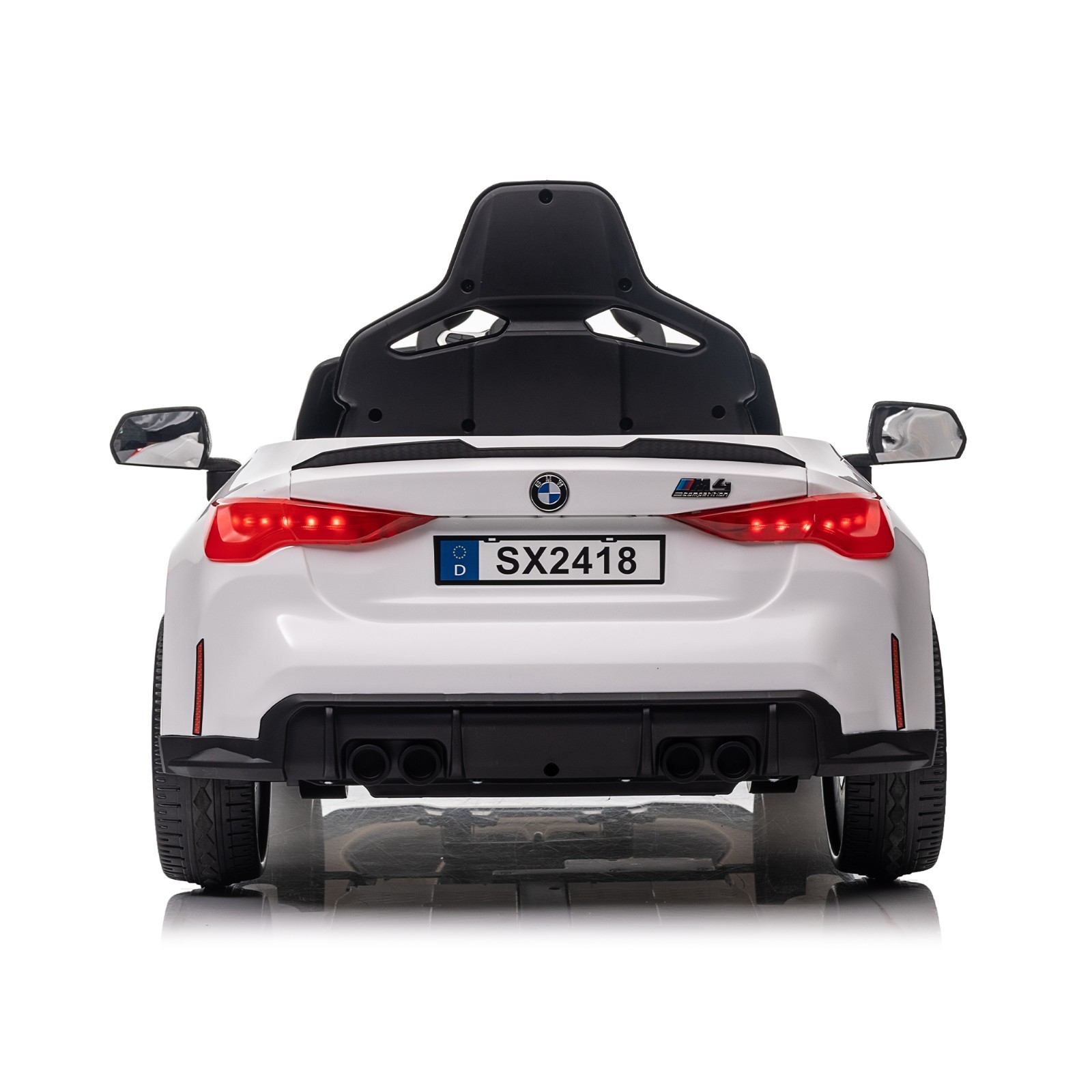 12V Kids Ride-On Car w/ Remote, 3 Speeds, Bluetooth, LED Lights, MP3, Portable