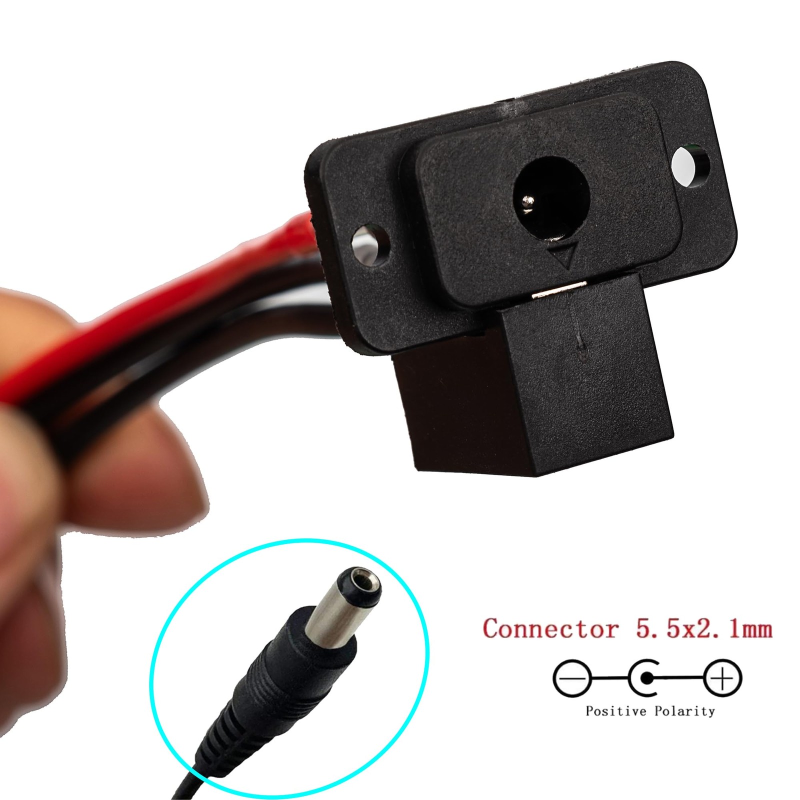 Charging Hole for Children Electric Vehicle 6V 12V 24V Round Charging Port fo…
