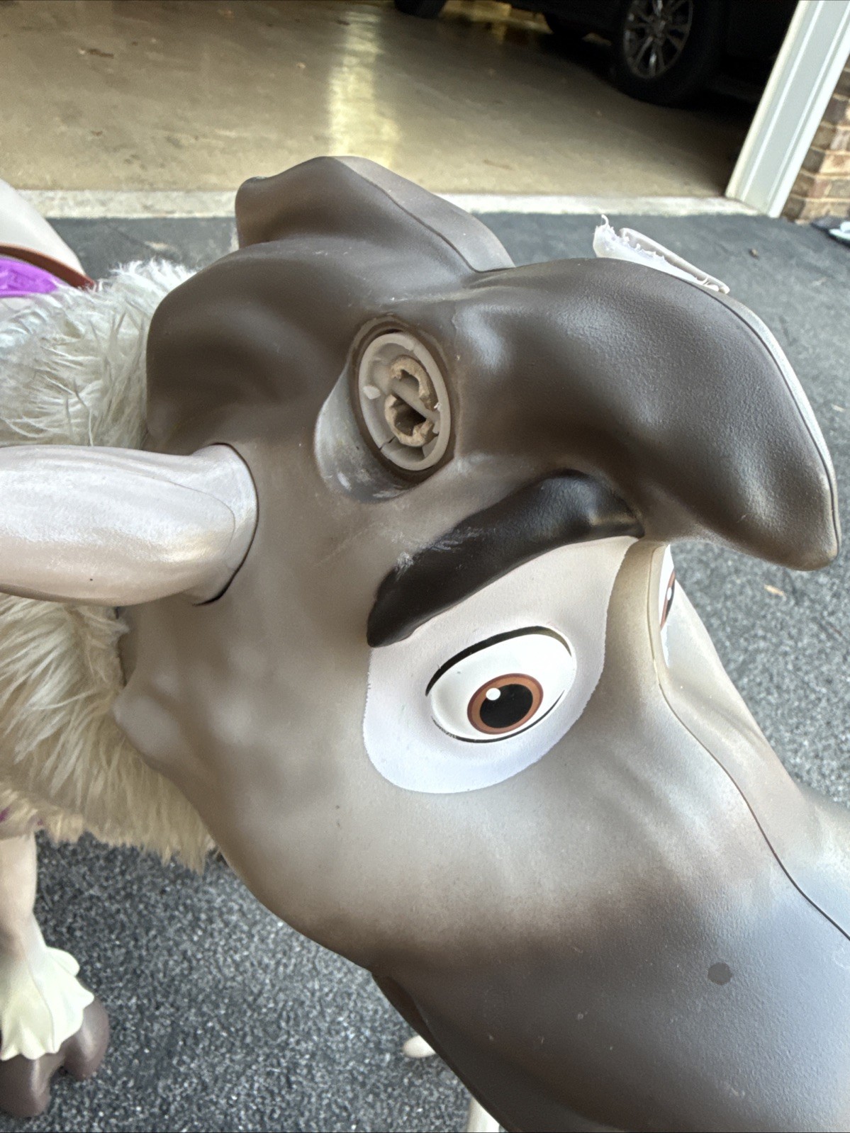 Disney Frozen 2 Playdate Sven Ride-On Reindeer Child Size Toy with Sounds