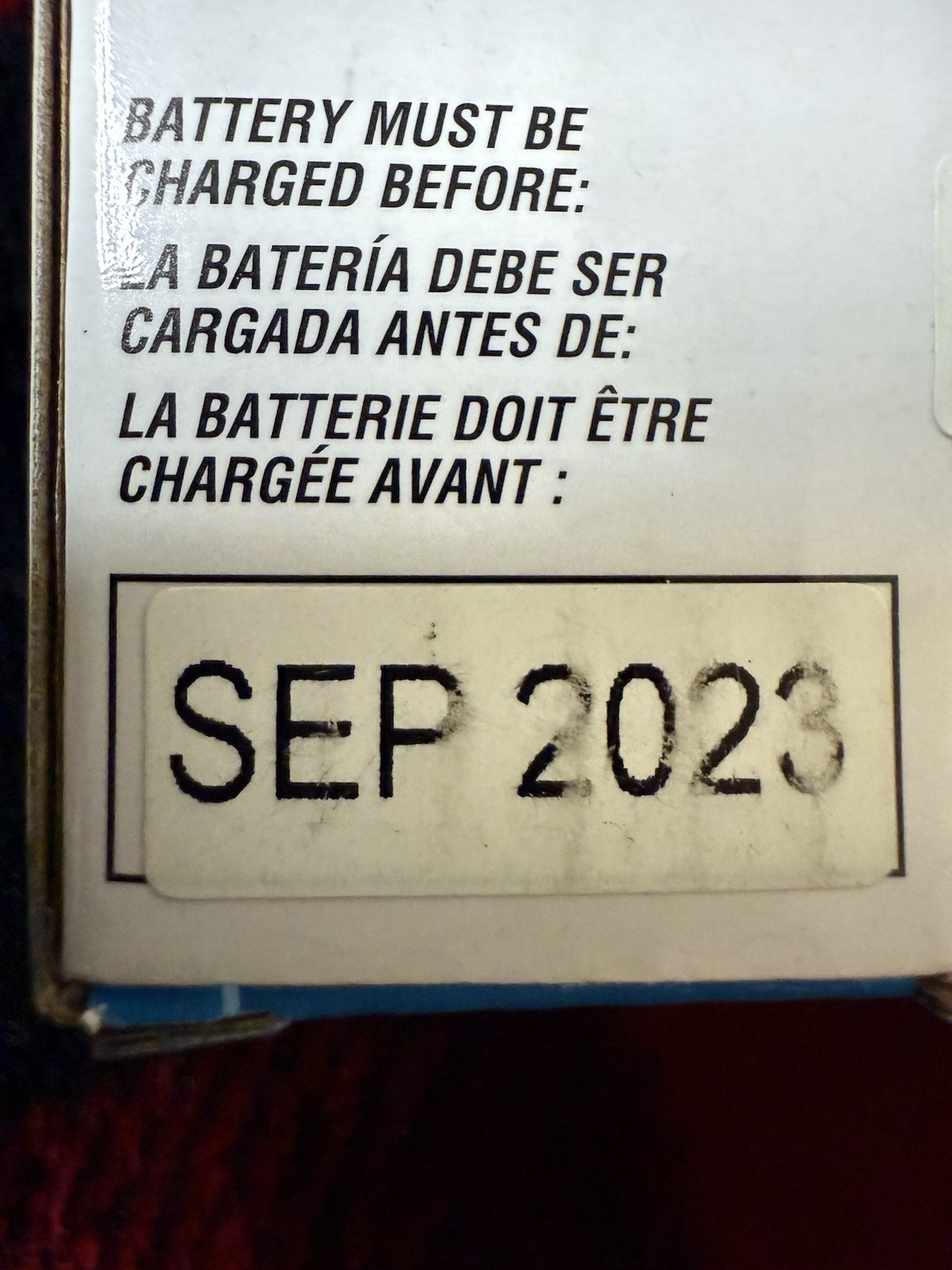 Power Wheels Fisher Price P6828 Battery Replacement NEW