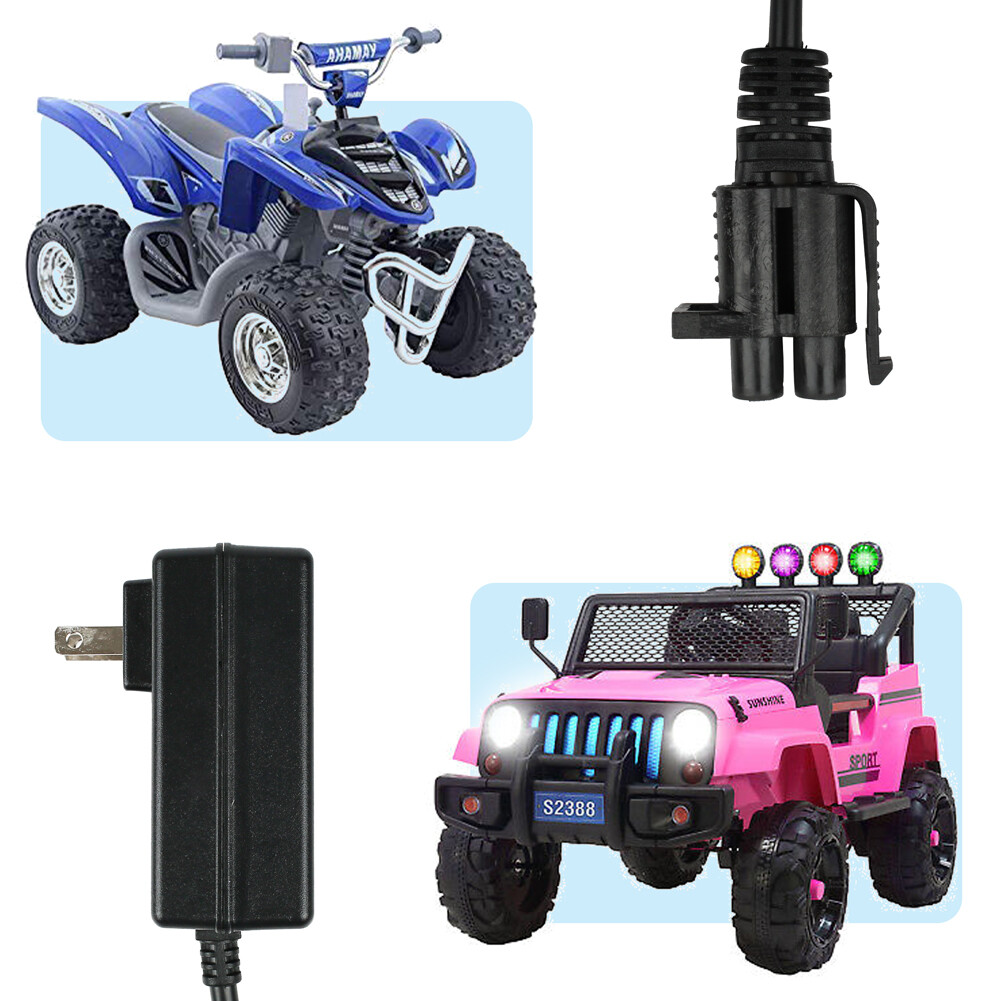 12V Battery Charger for Yamaha Raptor 700R MegaTredz Motion Trendz Kids Ride On