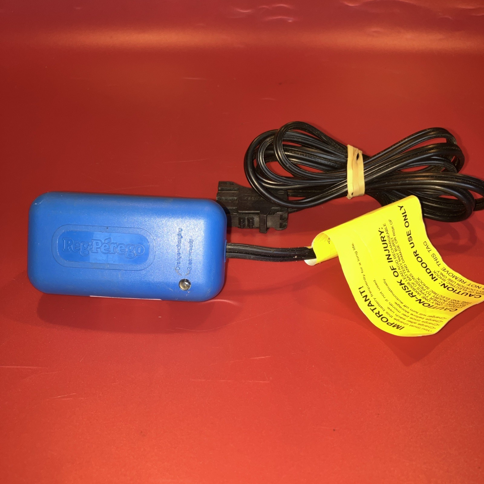 OEM Peg Perego 12v Battery Charger for John Deere Case Tractors Gator Polaris
