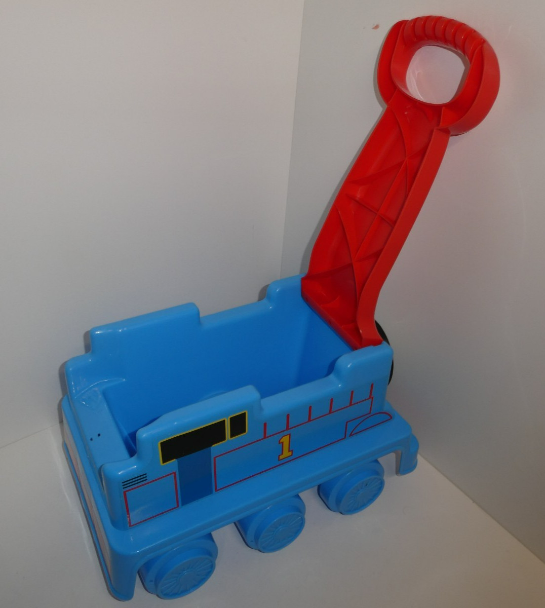 GO Thomas The Train Tank Engine Small Wagon Storage, Pull Toy, Ride On 2015 Rare