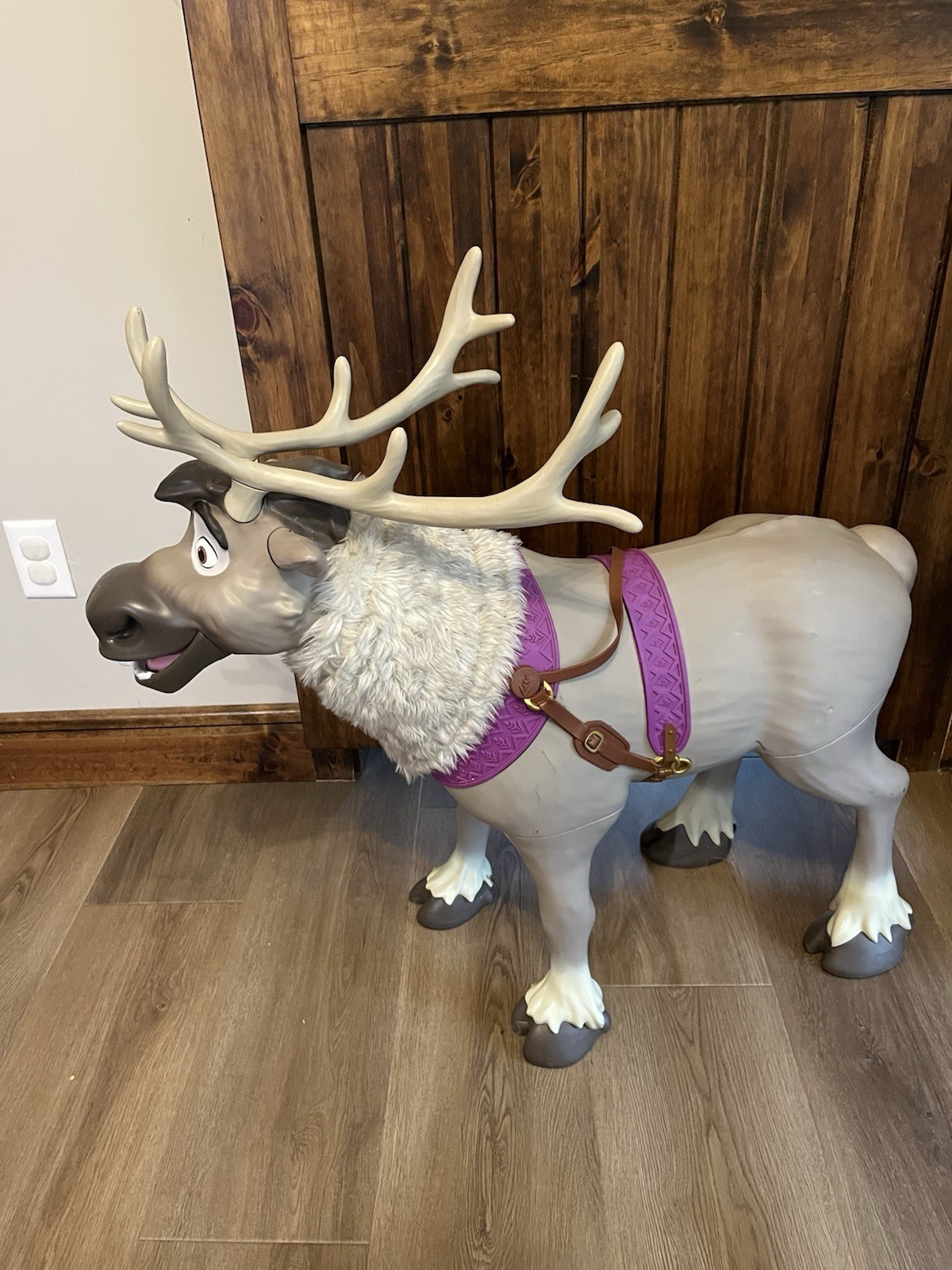 Disney Frozen 2 Playdate Sven Ride-On Reindeer Child Size Toy with Sounds