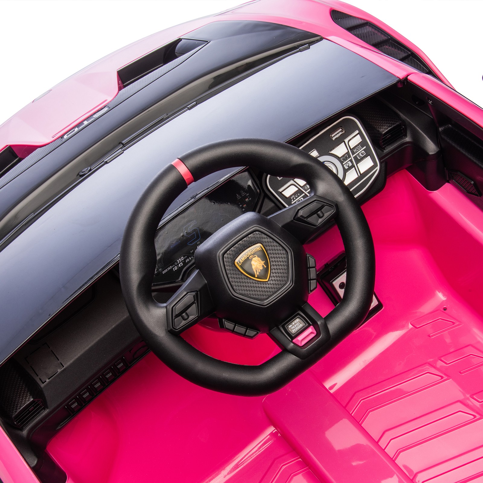 24V Kids Electric Ride on Drift Car Speeds 1.86-5.59 MPH 360° Spin LED Lights