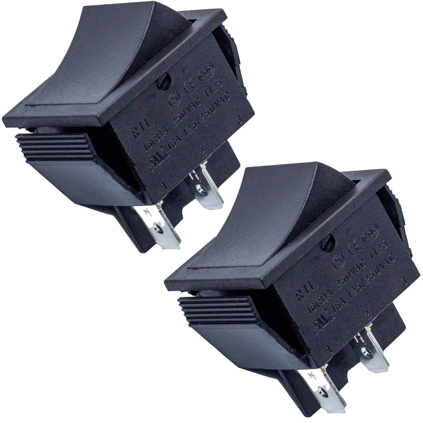 ToiCottage 2 Pcs 12volt 6V Compatible with Power Wheels Foot Pedal Switch…