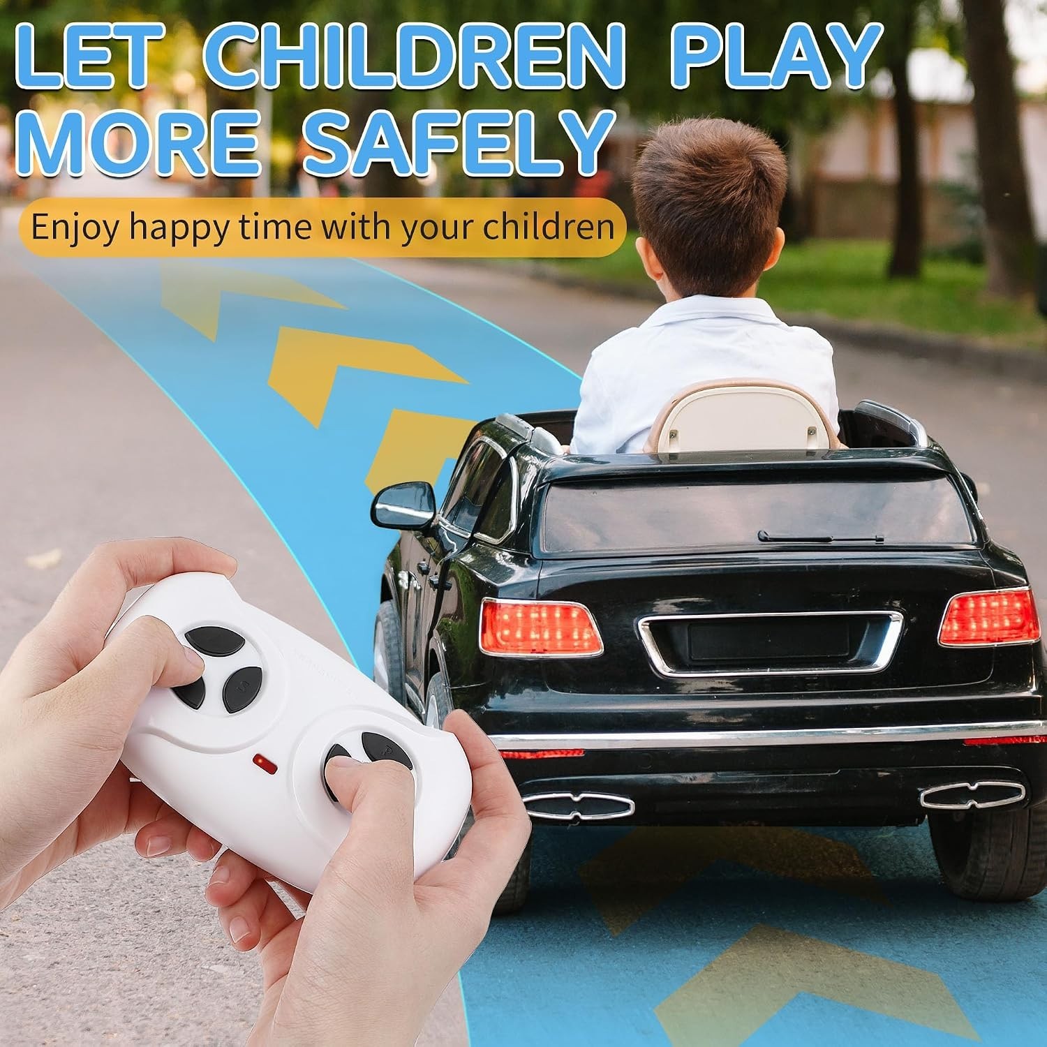 2.4G Remote Control for Kids Electric Ride On Car White 12V Transmitter JR1603