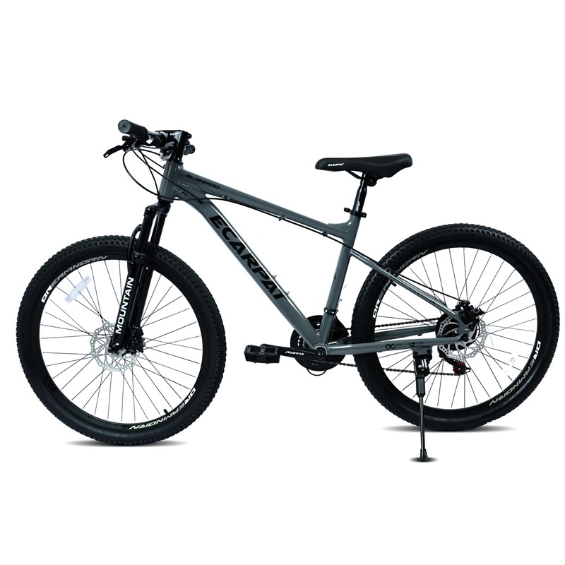 26in Mountain Bike w/ Disc Brakes 21-Speed Bicycle for Trail Riding & Touring
