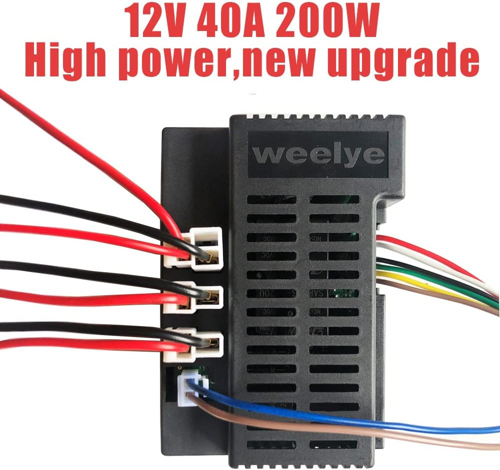 12 Volt DIY Modified Wires Harness for Power Wheel,12V High Power Self-Made Dual