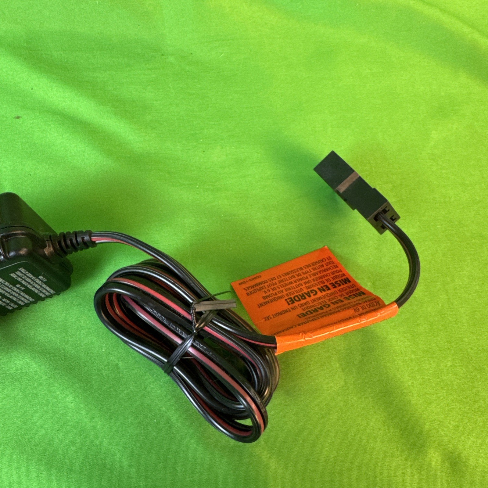 OEM Fisher Price Power Wheels AC/DC Adapter Charger Cord Model 00801-1778