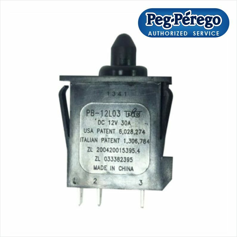 Peg Perego MEPU0001 Foot Plunger Switch Footswitch Accelerator FULL SIZE lil tik