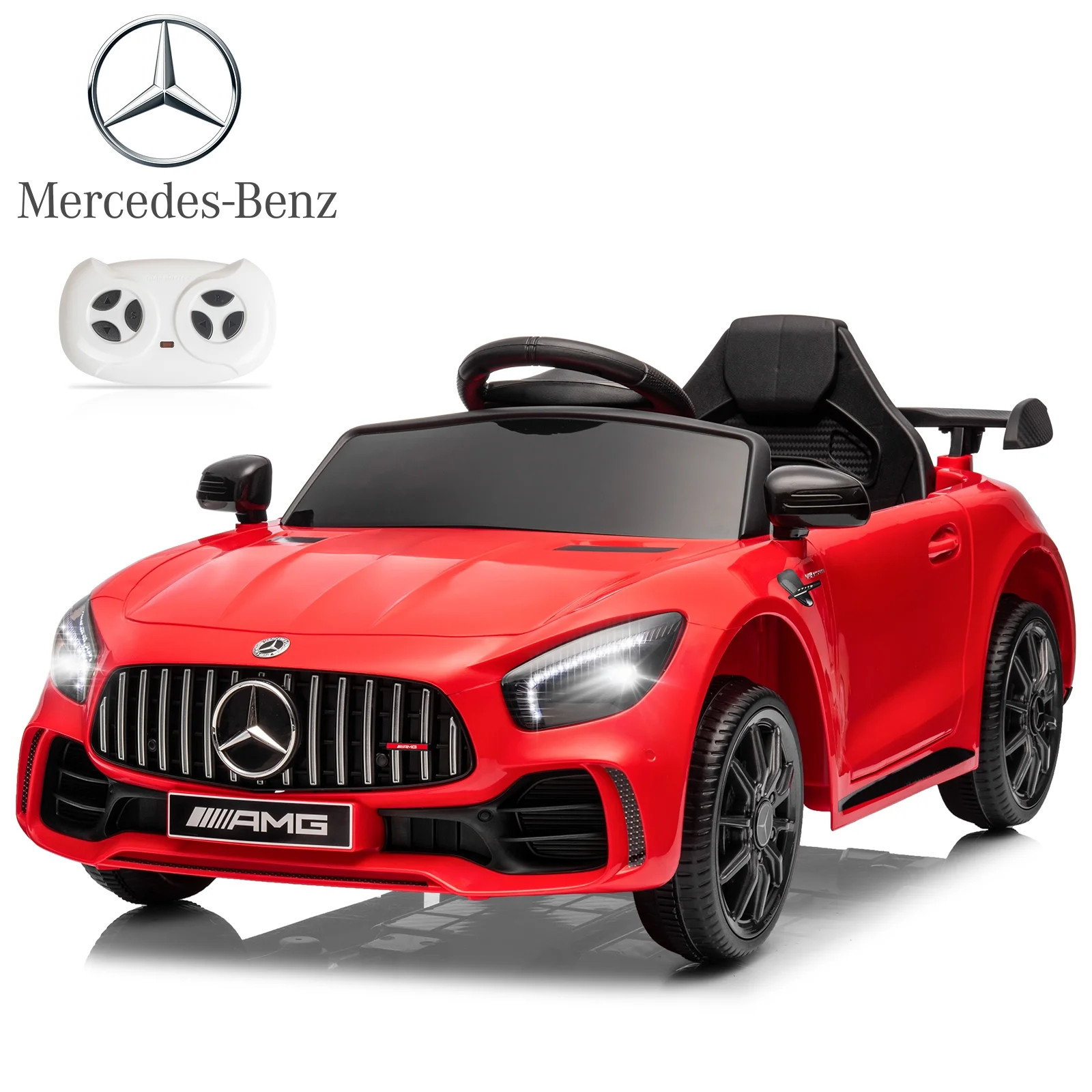 Licensed Mercedes-Benz Electric Ride Cars Toys Kids Power Wheels Remote Control