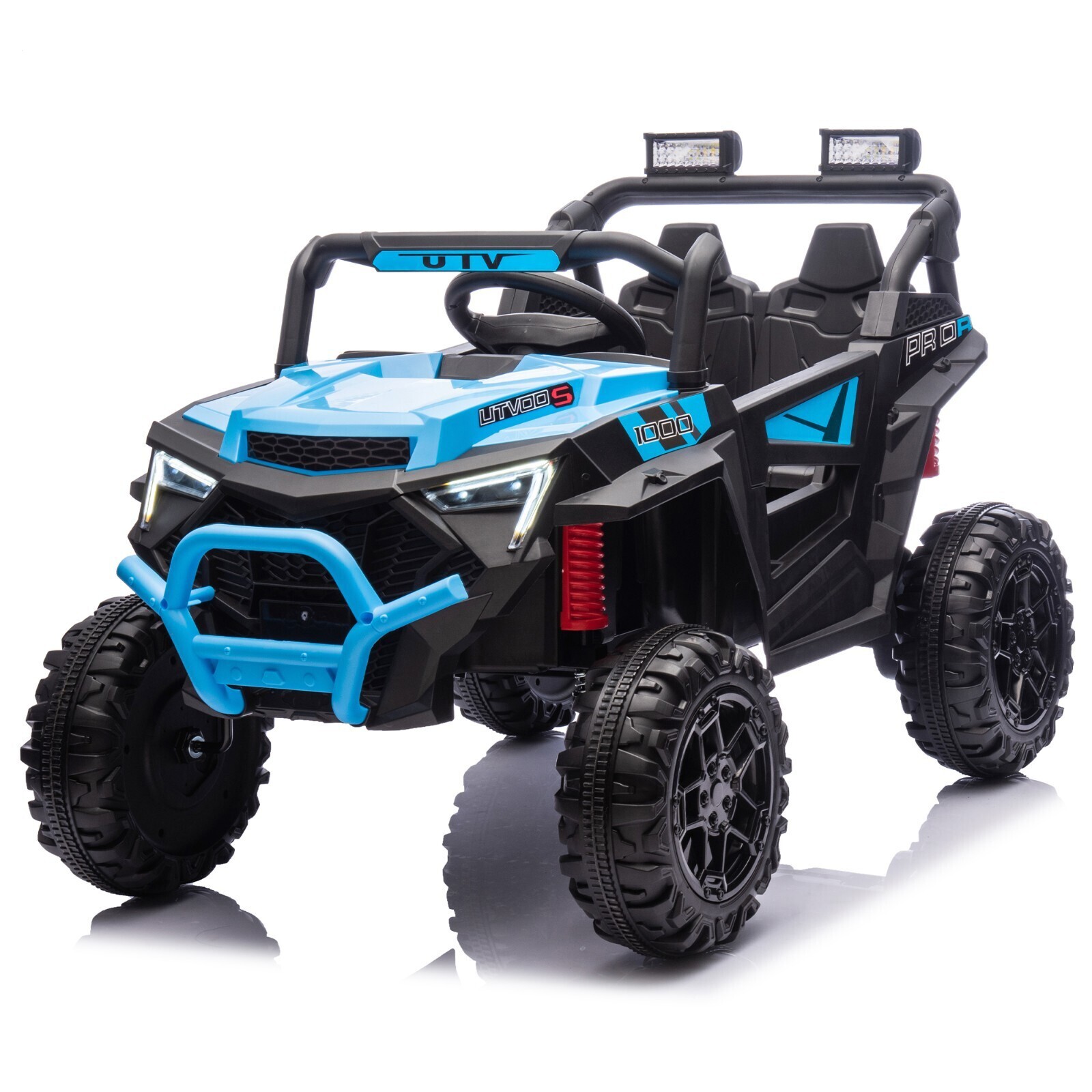 24V 2 Seater Power Wheels Electric Ride on UTV Car Toys Gift for Kids W/Remote