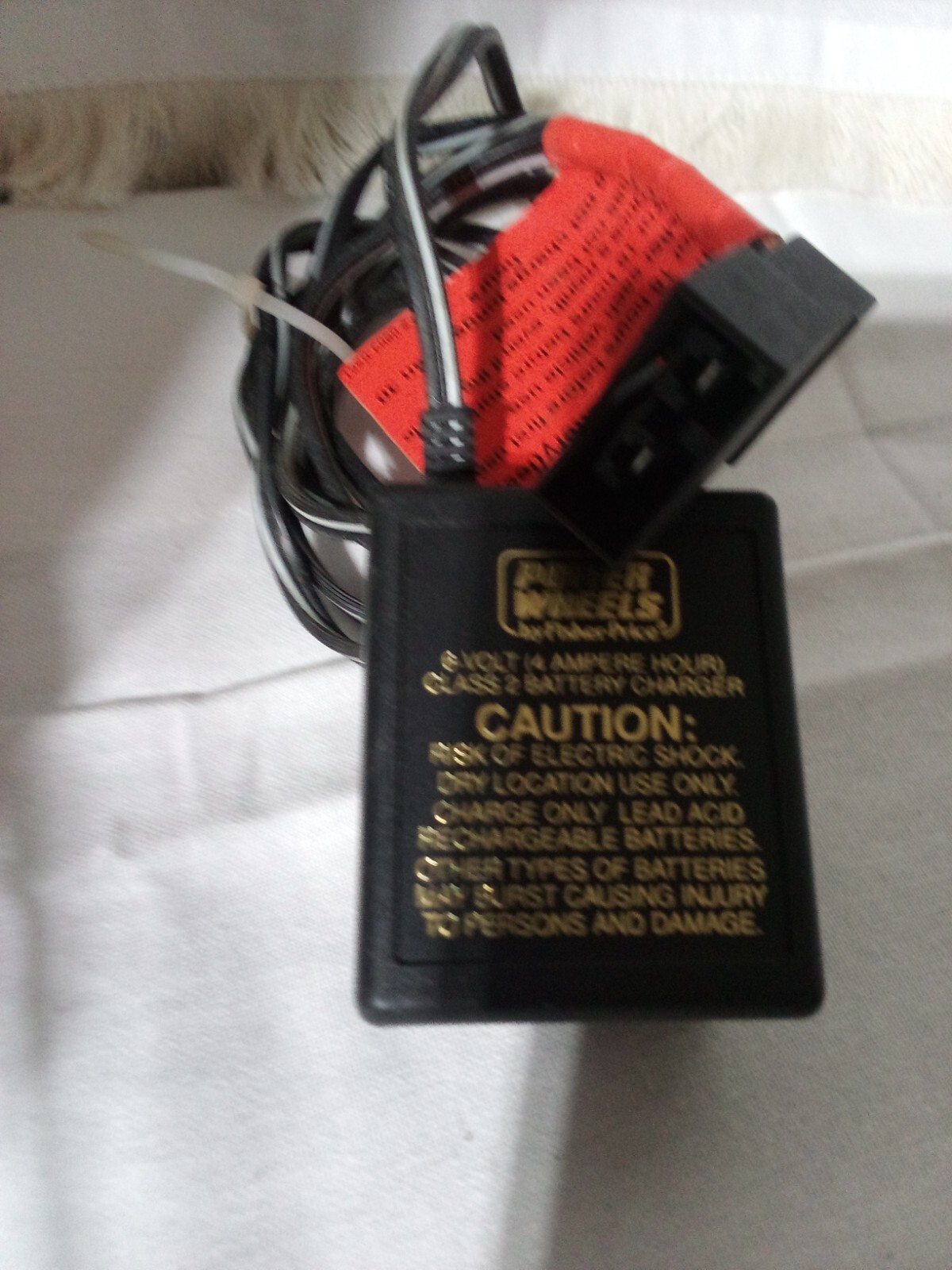 power wheels 6volt charger by fisher price