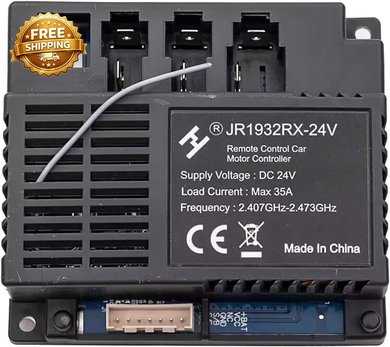JR1932RX-24V Controller Kids Powered Ride on Car 2.4G Receiver Control Box Acces