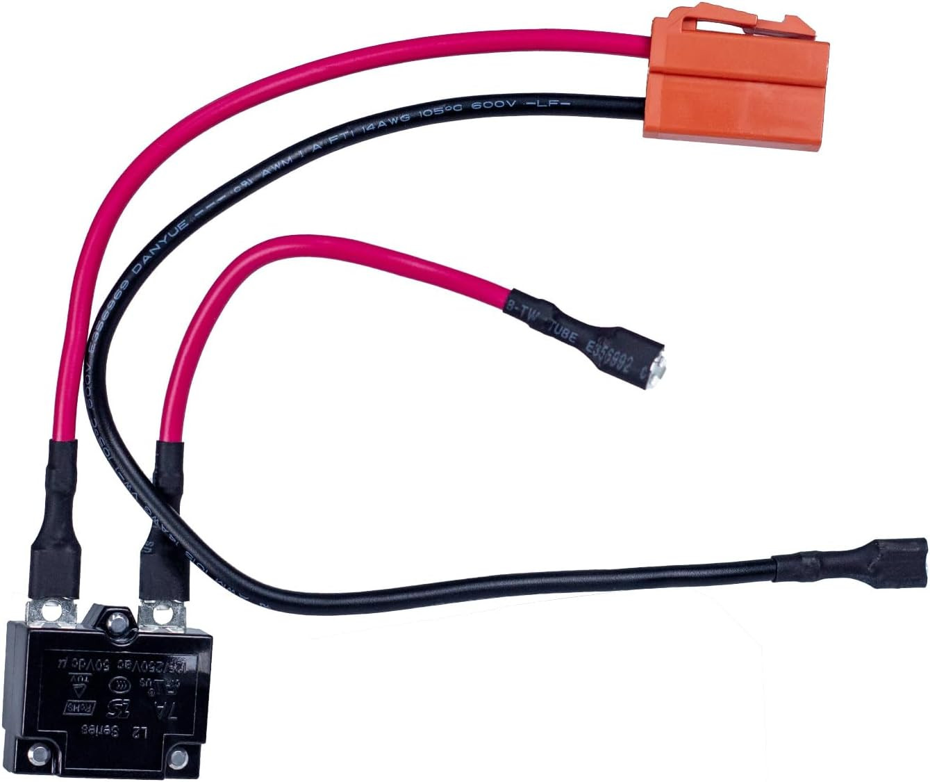 2Pin 6V Charger for Kids Ride on Car with Wiring Harnesses Parts Replacement 6 V