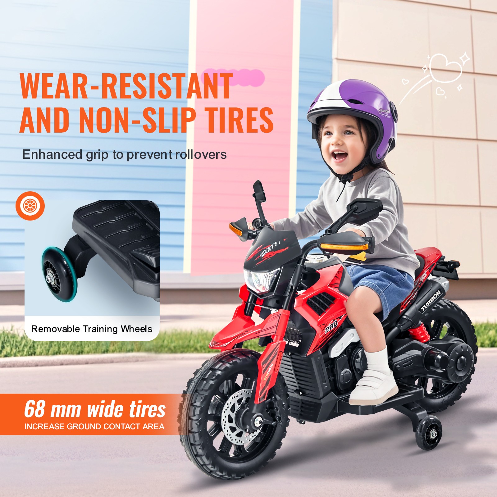 Kids Ride on Motorcycle 6V/12V/36V Electric Motorbike w/2 Wheels,3 Wheels