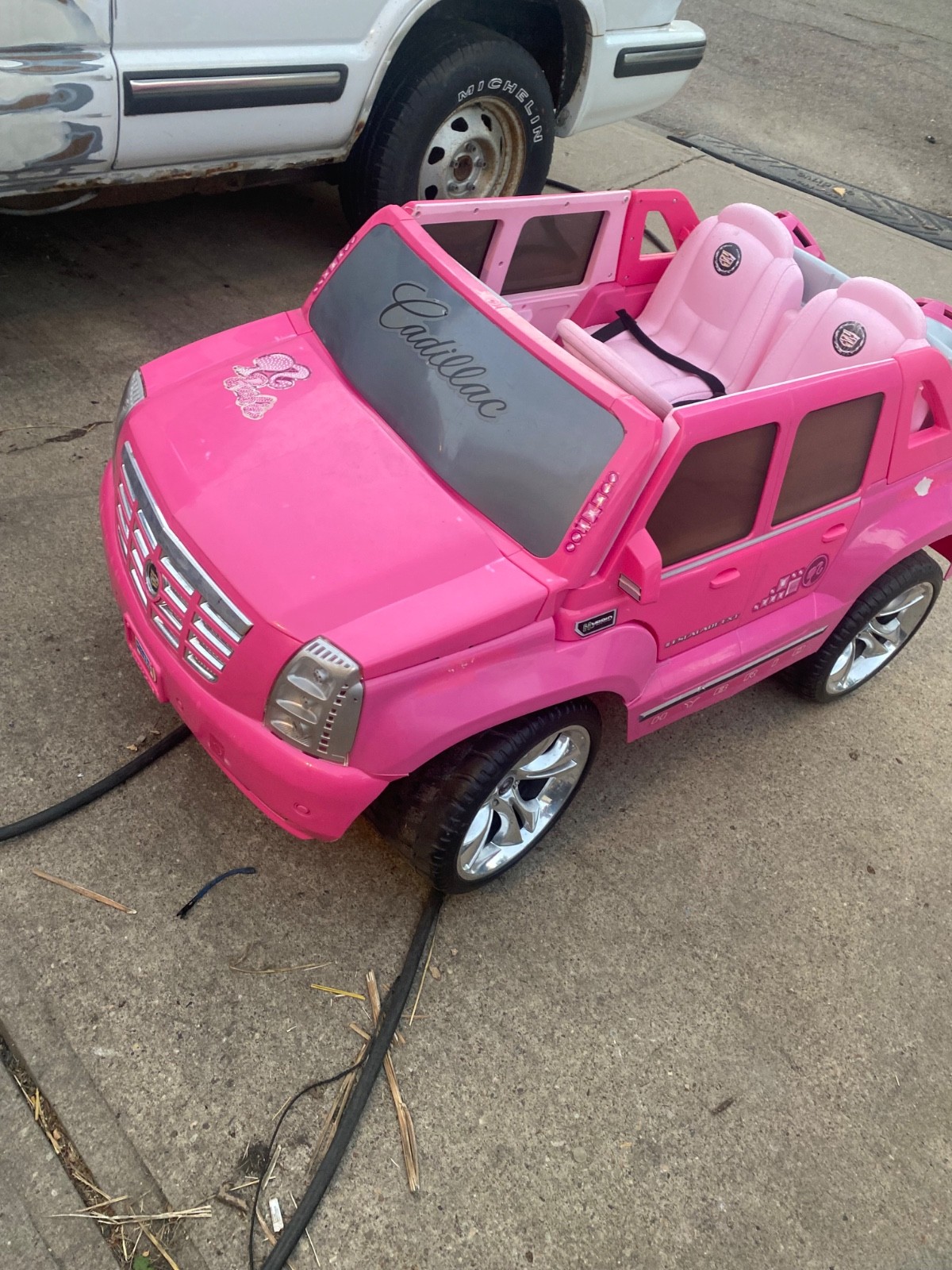 Barbie power wheels Cadillac Escalade