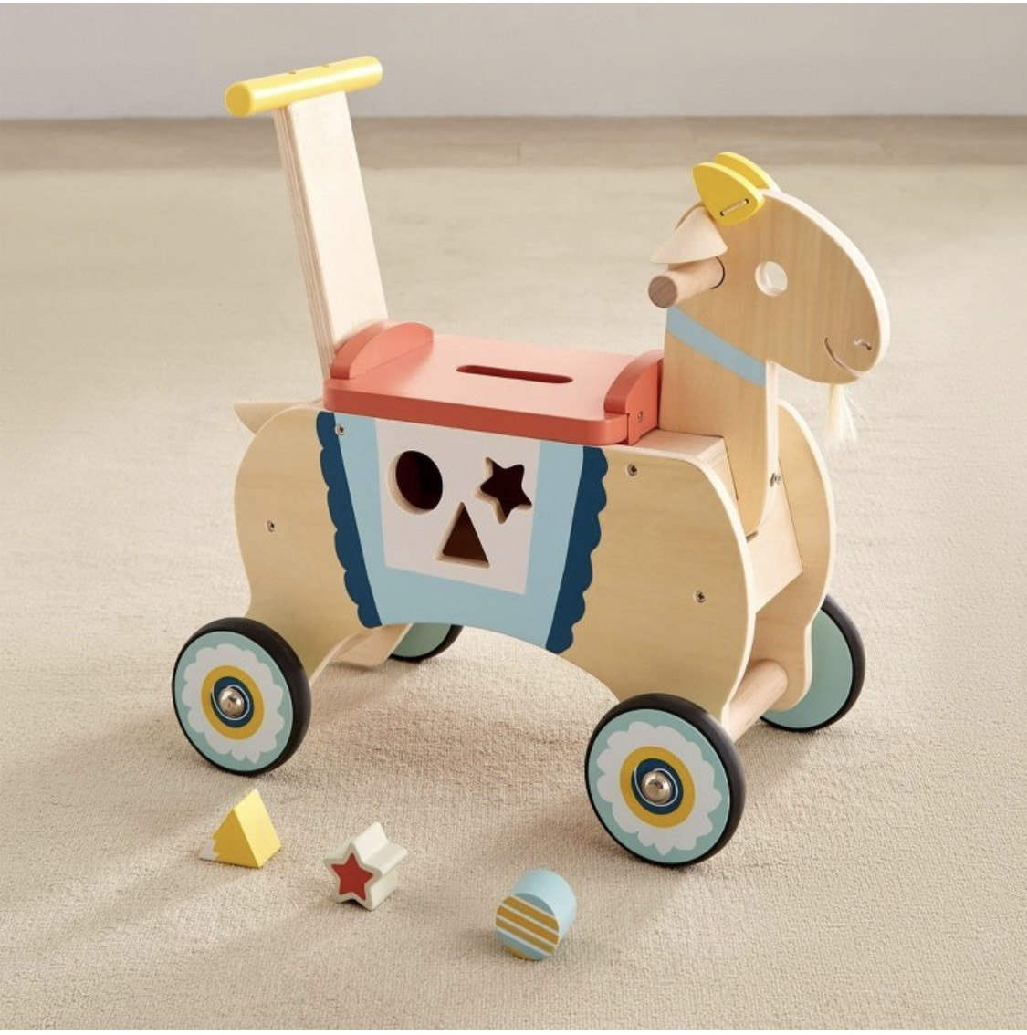 Wonder And Wise Goat Ride On With Toys For Toddler Boy Girl Gift Game Toy Play