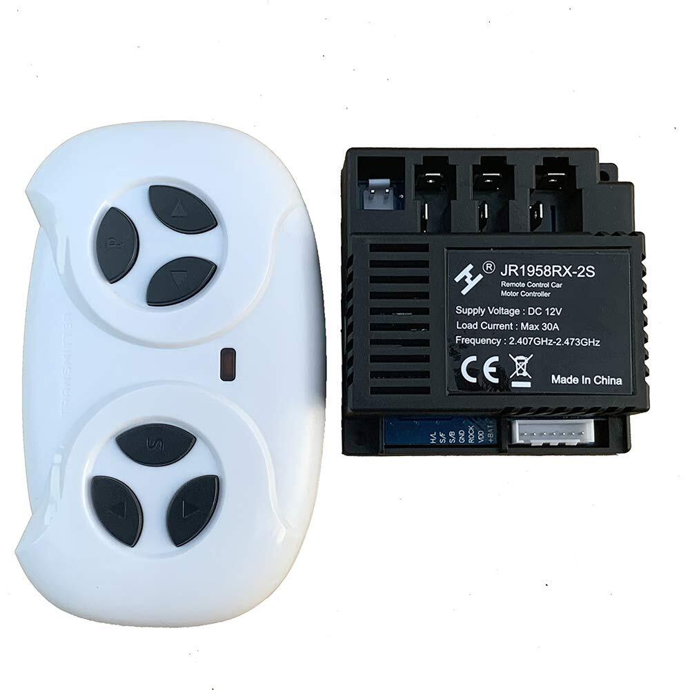 2.4G Bluetooth Remote Control and JR1958RX-2S Receiver Kit Kids Powered Ride …