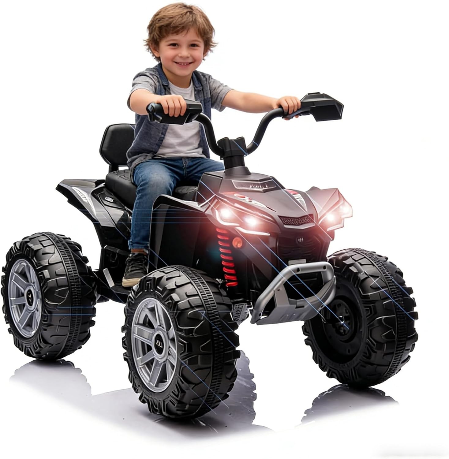 24V Kids Electric ATV, 2-Seater Off-Road Vehicle – Ride-On Gift for Boys & Girls