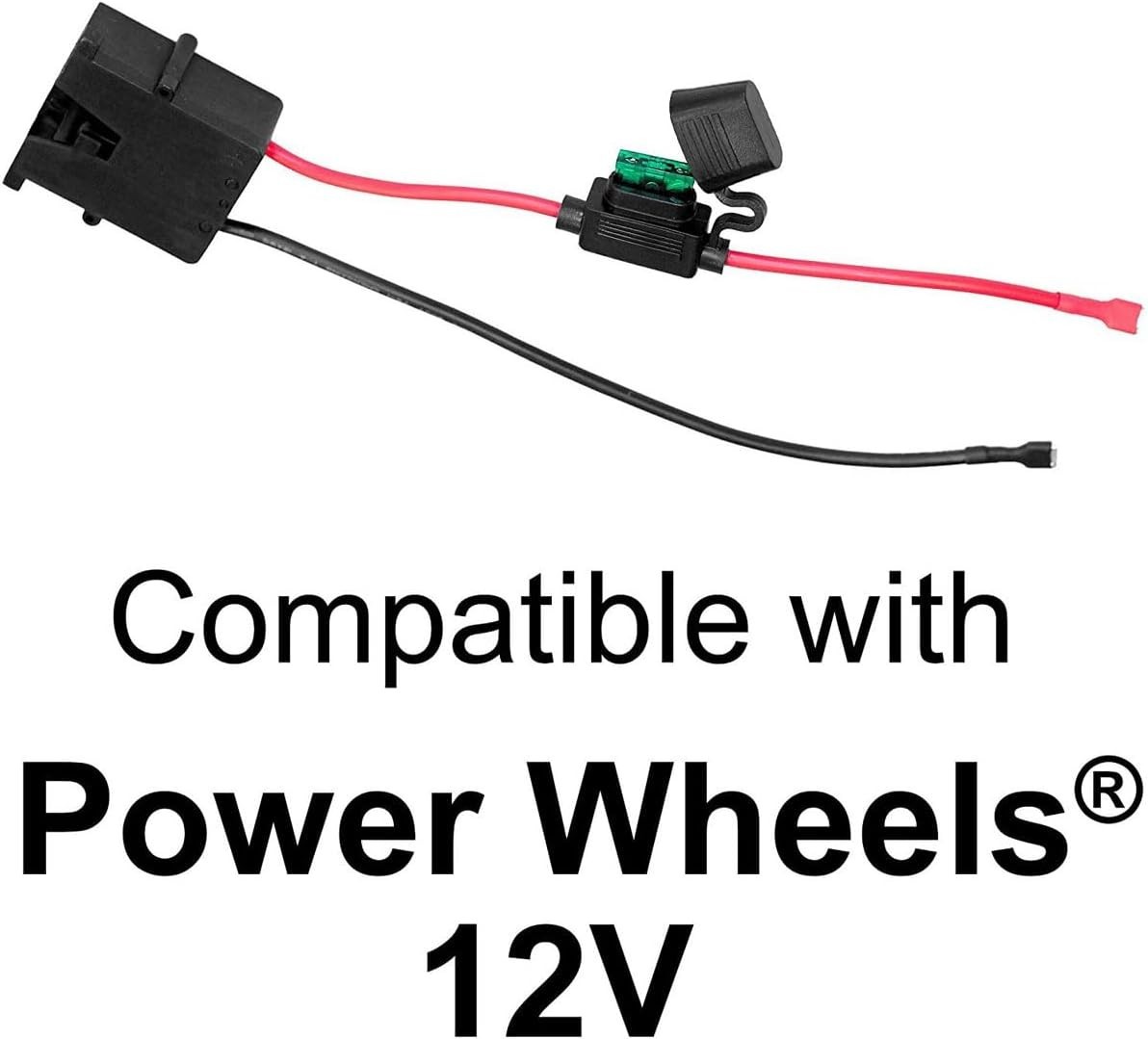 Easy Install 12V Replacement Battery for All Power Wheels – 1