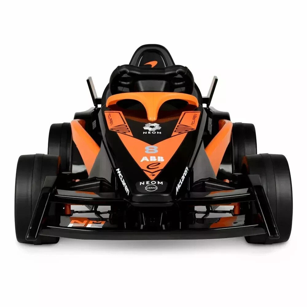 McLaren Formula F1 Race Car 12V Battery-Powered Vehicle , Ages 3+, Orange/Black
