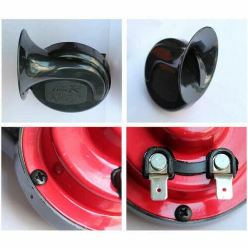 2PC 12V 300DB Super Loud Train Horn Waterproof Motorcycle Car Truck SUV Boat