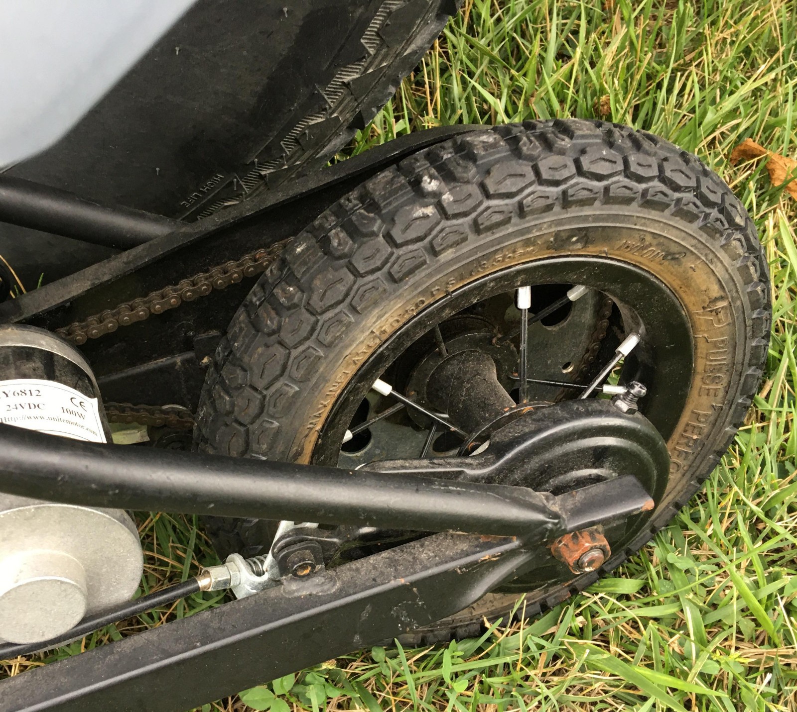 Electric Motorcycle Mini Bike Bravo Sports Pulse EM1000 dirt NO BATTERY/CHARGER