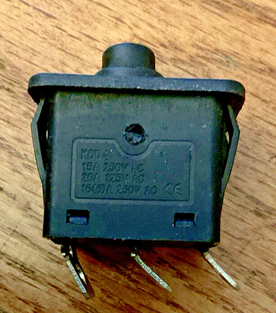 BCP 12V Kids Ride On 4-Wheel ATV Pedal Assembly BCP4WPA 6 PIN SWITCH Assembly