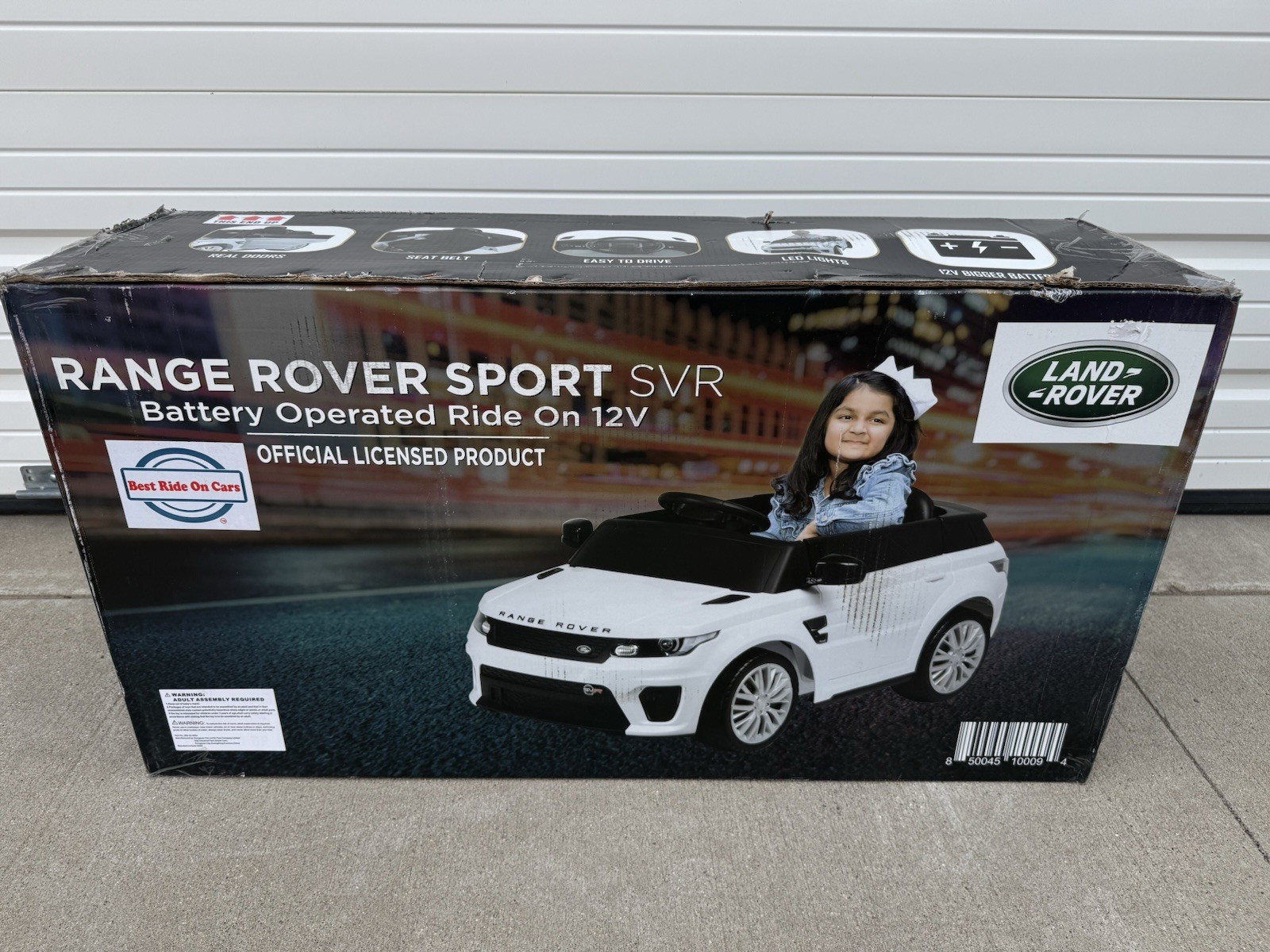 Best Ride on Cars 12V Range Rover Powered Ride-On – White