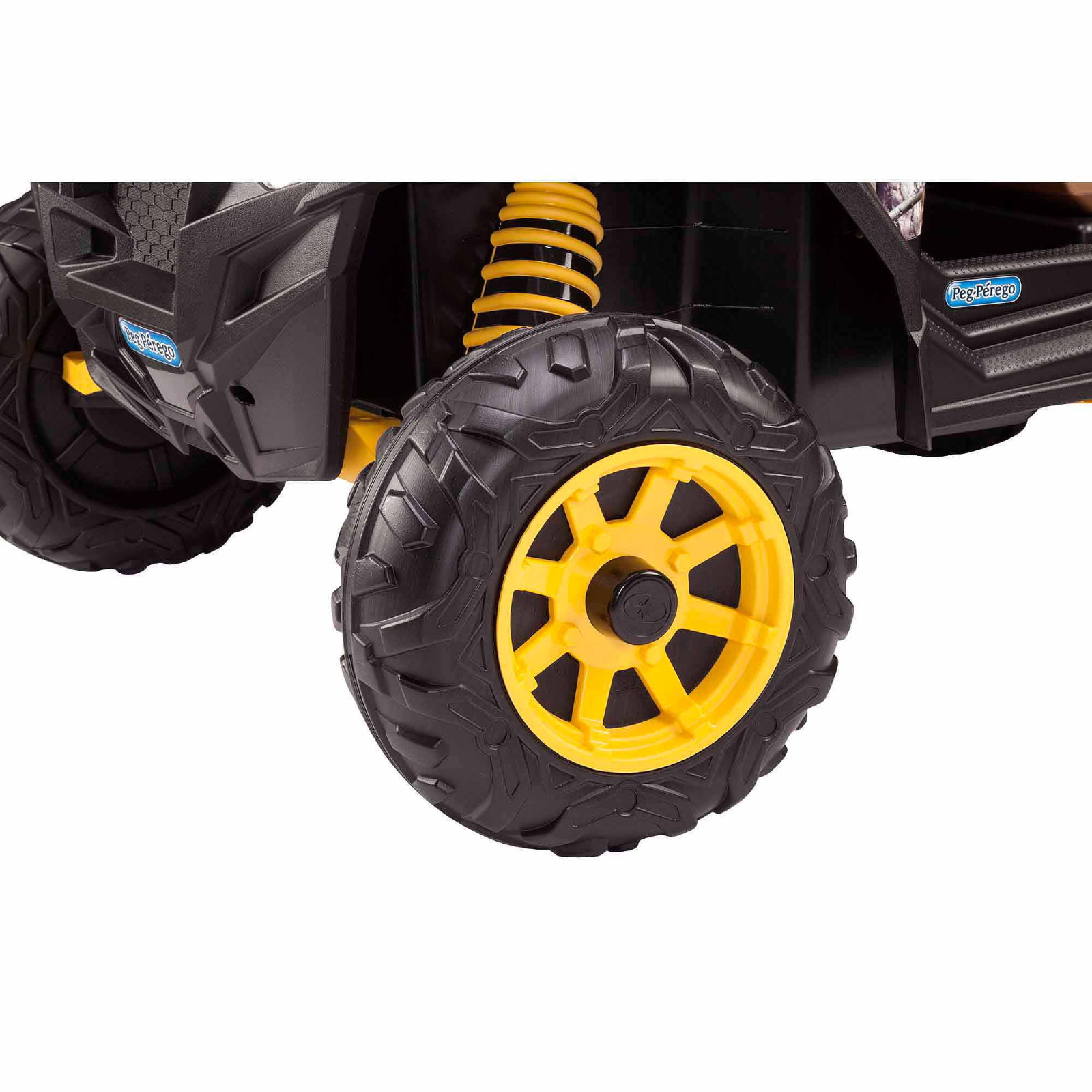 12V Peg Perego Polaris RZR 900 Battery-Powered Ride-On ATV, Ages 3+, Camo