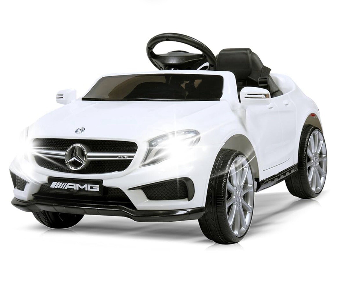 Mercedes Benz Electric Car for/toddler with Parental Remote Control For Ages 3+