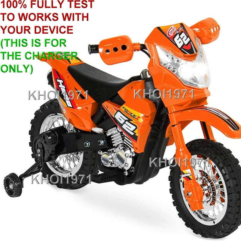WALL charger AC adapter 8T Blazin Wheels 62 RT FORCE Z HERO DIRT Motor bike ride