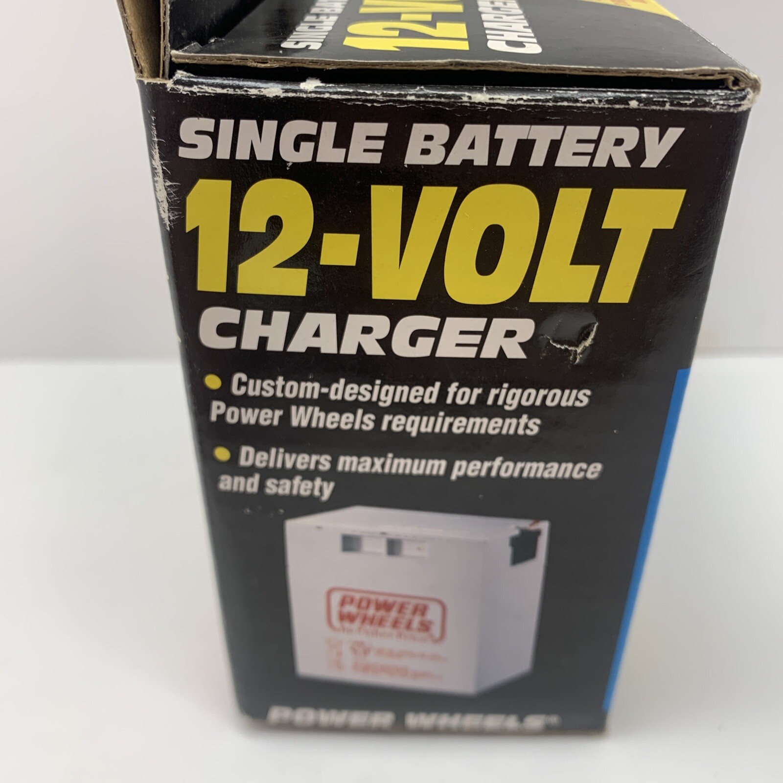 Fisher-Price Power Wheels Single Battery 12V Charger NOS. Box Opened.