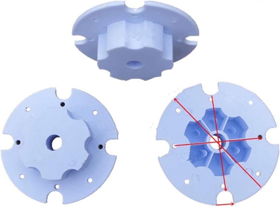 Compact 2-Piece Children’s Electric Car Tire Adapter for Gearbox Connection