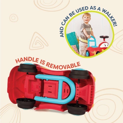 B. toys – Ride-On Race Car – Rollin' Riders