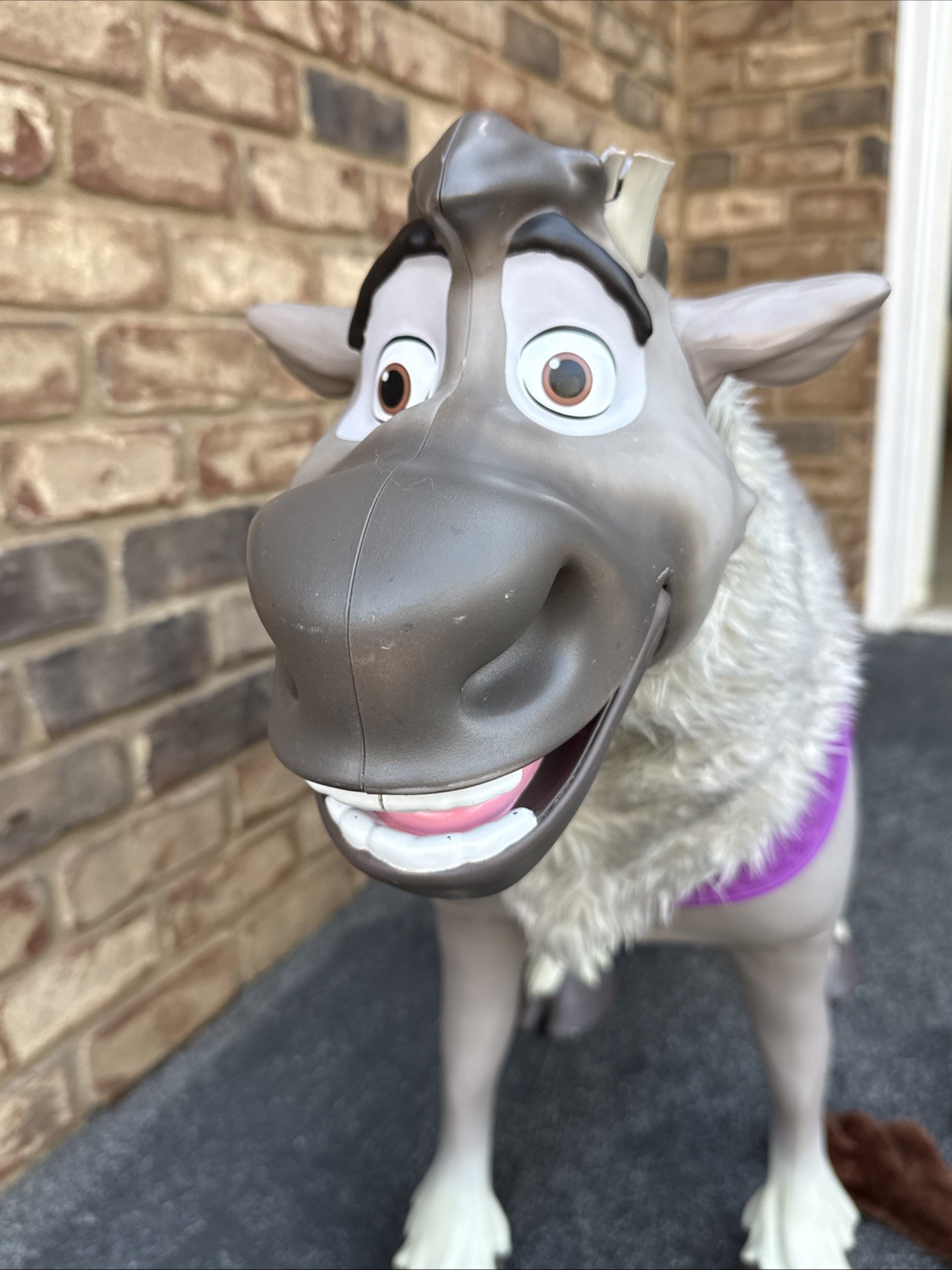 Disney Frozen 2 Playdate Sven Ride-On Reindeer Child Size Toy with Sounds