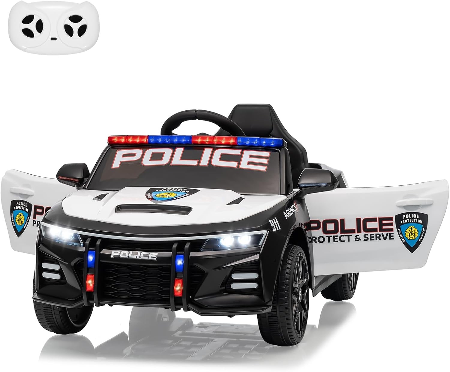 Garvee 12V Kids Ride on Car w/ Remote Control,Ride on Truck for Kids,Toddler Toy