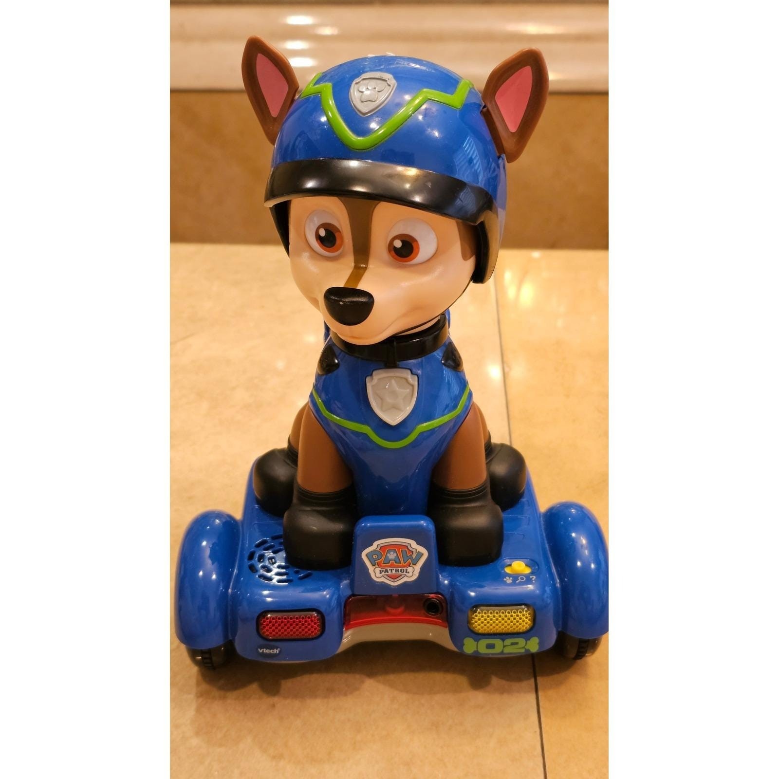 VTech Paw Patrol Chase Ride On Toy Music Lights Movable Talk English